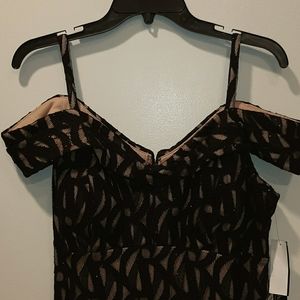 R&M Richards cold shoulder dress. 12